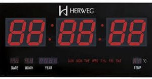 RELÓGIO DIGITAL HERWEG